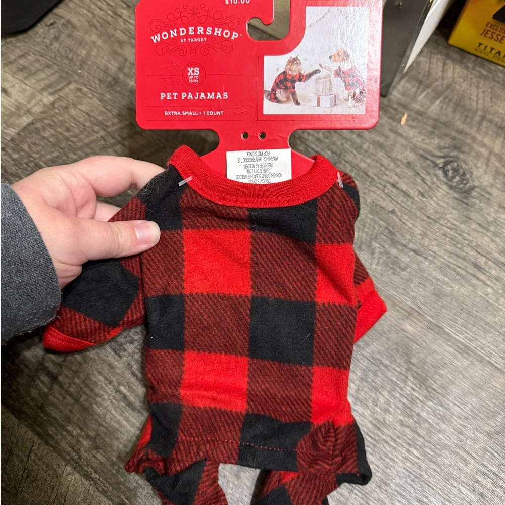 Wondershop Buffalo Check Pet Outfit